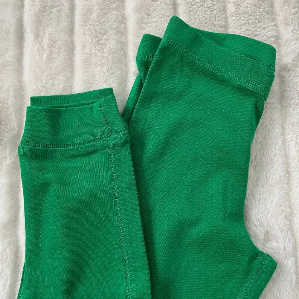 NWOT Kids Primary Pajamas PJ Pants (Green) 6-7Y